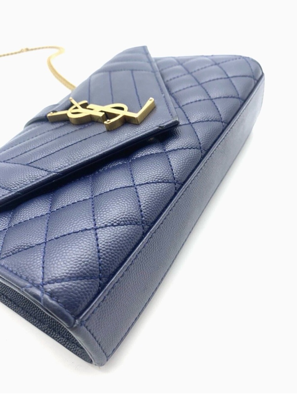 Saint Laurent Small Monogramme Matelassé Quilted Calfskin Shoulder Bag - Picture 5 of 13